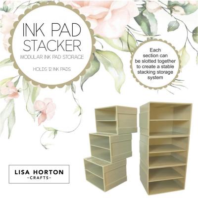 Lisa Horton Crafts Ink Pad Stacker Modular Storage & Stickers